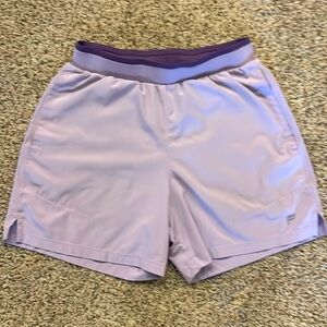 Fabletics 5” Fundamental Short - Lilac Purple